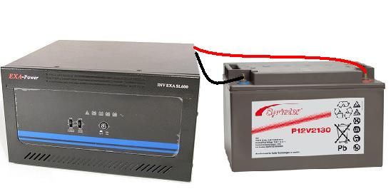 Источник бесперебойного питания EXA-Power SL800 (LifePO4 акб) - фото 1