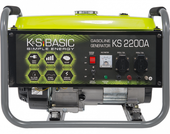 Генератор бензиновый Konner&amp;Sohnen BASIC KSB 2200A - фото 1