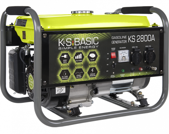 Генератор бензиновий Konner&amp;Sohnen BASIC KSB 2800A - фото 3