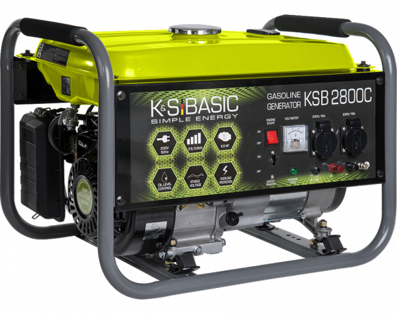Генератор бензиновий Konner&amp;Sohnen BASIC KSB 2800C - фото 3