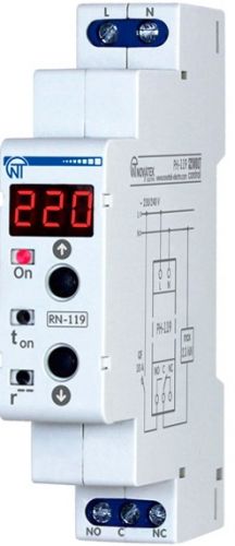 Реле напряжения Новатек RN-119 (NTRN11900) - фото 1