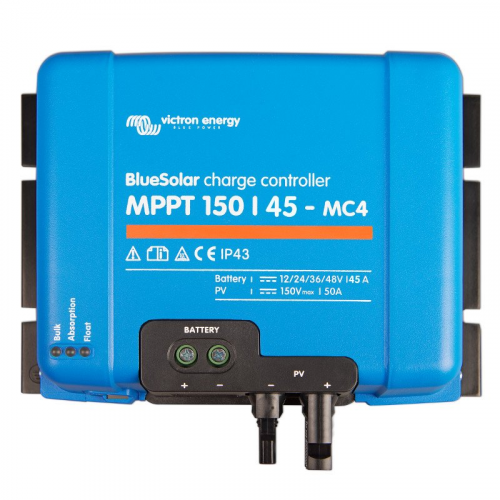 Контроллер заряда Victron Energy BlueSolar MPPT 150/45-MC4 - фото 1