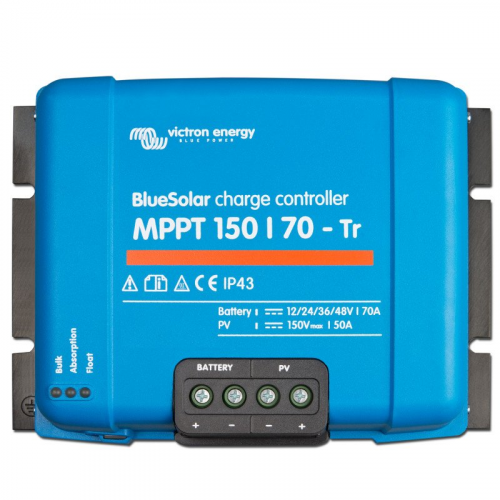 Контроллер заряда Victron Energy BlueSolar MPPT 150/70-Tr - фото 1