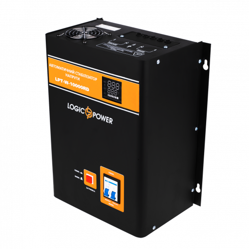 Стабілізатор напруги LogicPower LPT-W-10000RD Black - фото 2