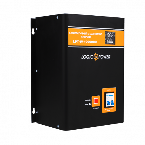 Стабилизатор напряжения LogicPower LPT-W-10000RD Black - фото 3