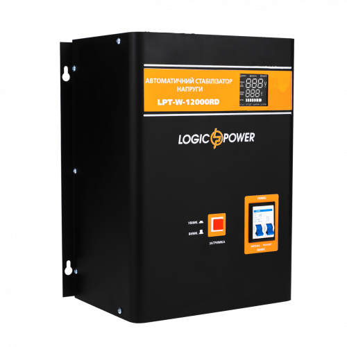 Стабілізатор напруги LogicPower LPT-W-12000RD Black - фото 4