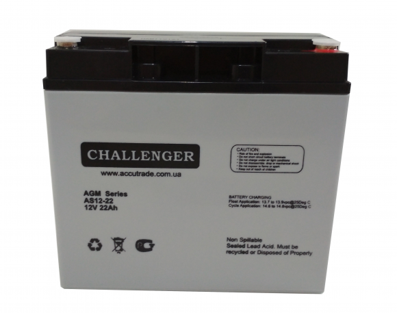 Аккумуляторная батарея Challenger AS12-22 - фото 1