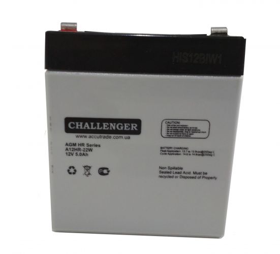 Аккумуляторная батарея Challenger A12HR-22W - фото 1