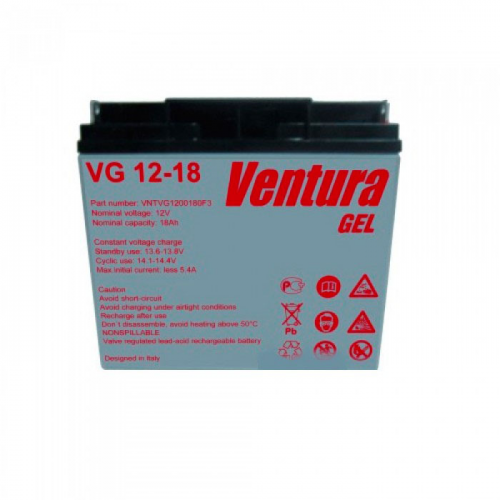 Аккумуляторная батарея Ventura VG 12-18 Gel - фото 1
