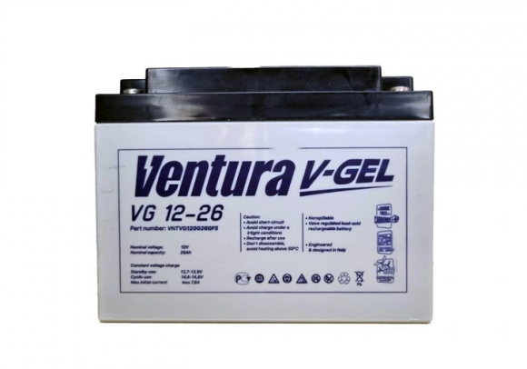 Аккумуляторная батарея Ventura VG 12-26 Gel - фото 1