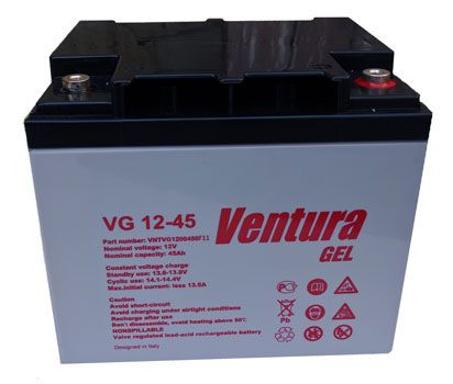 Аккумуляторная батарея Ventura VG 12-45 Gel - фото 1