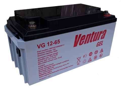 Аккумуляторная батарея Ventura VG 12-65 Gel - фото 1