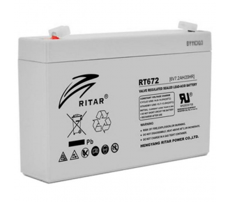 Аккумуляторная батарея RITAR RT672, 6V 7.2Ah (8212)