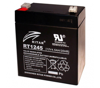 Аккумуляторная батарея RITAR RT1245B, 12V 4,5Ah (8219)