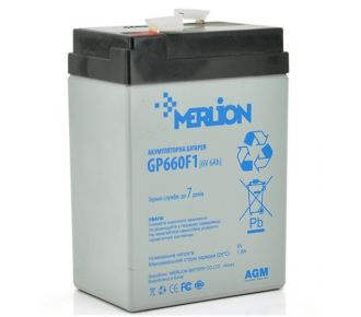 Акумуляторна батарея MERLION GP660F1