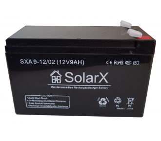 Акумуляторна батарея SolarX SXA9-12 (12V 9Ah)