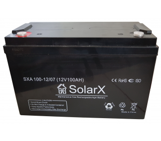 Аккумуляторная батарея SolarX SXA100-12 (12V 100Ah)