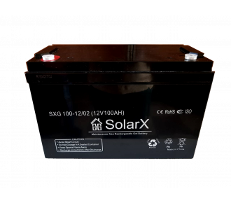 Акумуляторна батарея SolarX SXG150-12 (12V 150Ah)