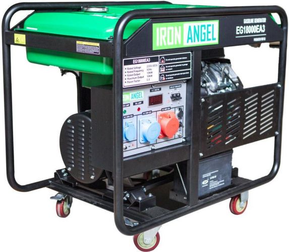 Генератор бензиновий IRON ANGEL EG18000EA3 - фото 1