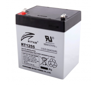 Аккумуляторная батарея RITAR RT1255 12V 5,5Ah (8215)