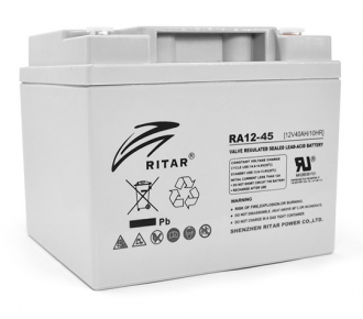 Аккумуляторная батарея RITAR RA12-45 12V 45Ah (8223)