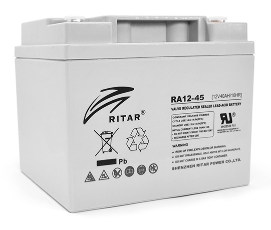 Аккумуляторная батарея RITAR RA12-45 12V 45Ah (8223) - фото 1