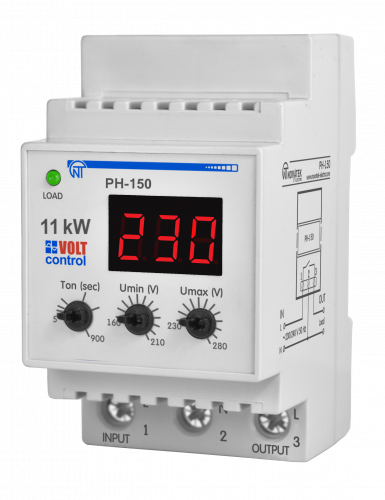 Реле напряжения Новатек Volt Control РН-150 (NTRN15003) - фото 1