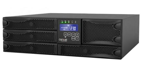 ИБП Centiel EssentialPower RT 10K (UPS-EP010-31-E-3U) 3:1 внешние АКБ - фото 1