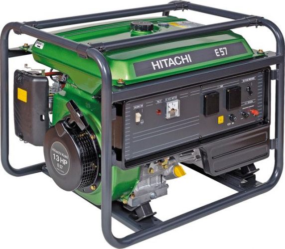 Генератор бензиновий Hitachi E57 - фото 1