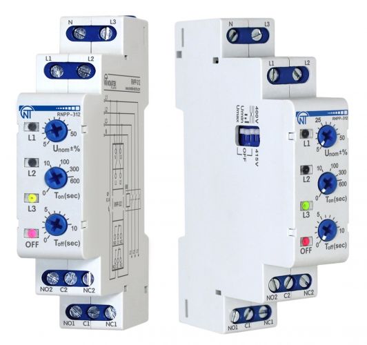 Реле напряжения Новатек RNPP-312 (NTRNP3120) - фото 1