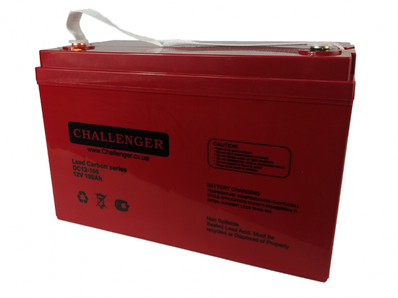 Акумуляторна батарея Challenger Carbon DC12-100 - фото 1