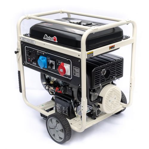 Генератор бензиновый Matari MX14003EA+Блок керування ATS MATARI 1P64/3P32 - фото 3