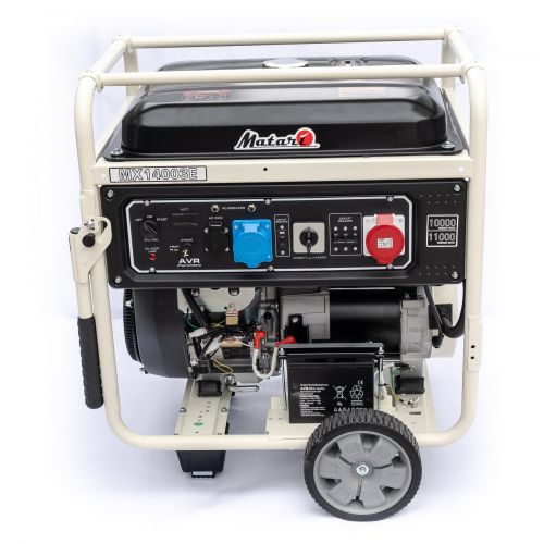 Генератор бензиновый Matari MX14003EA+Блок керування ATS MATARI 1P64/3P32 - фото 1