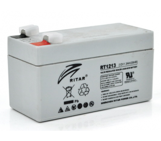 Аккумуляторная батарея RITAR RT1213, 12V 1,3Ah (9091)