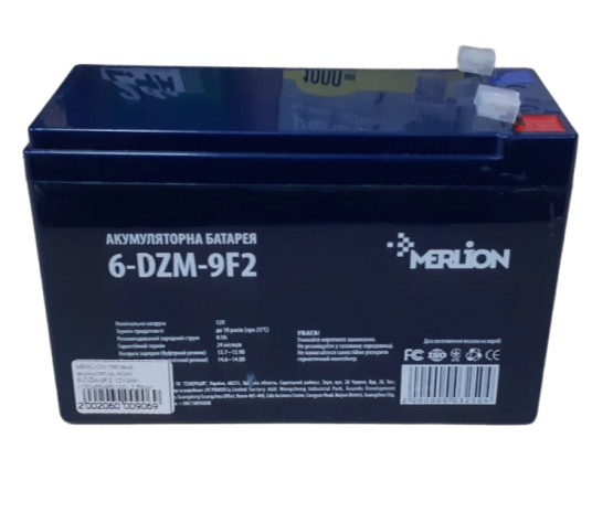 Аккумуляторная батарея MERLION AGM 6-DZM-9 (03250) - фото 1