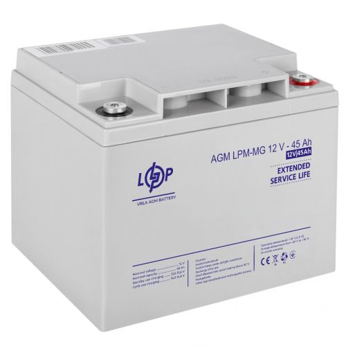 Аккумуляторная батарея  LogicPower AGM LPM-MG 12 - 45 AH - фото 5