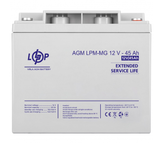 Аккумуляторная батарея  LogicPower AGM LPM-MG 12 - 45 AH