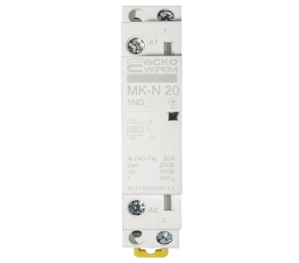 Модульный пускатель Аско MK-N 1P 20A 1NO (A0040030021)