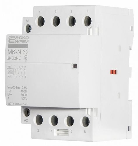 Модульный пускатель Аско MK-N 4P 32A 2NO2NC (A0040030035) - фото 2