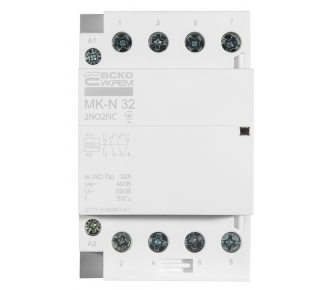 Модульний пускач Аско MK-N 4P 32A 2NO2NC