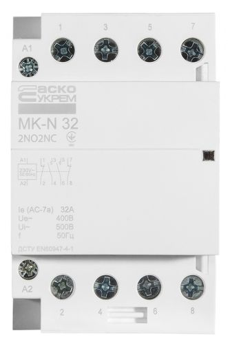 Модульный пускатель Аско MK-N 4P 32A 2NO2NC (A0040030035) - фото 1