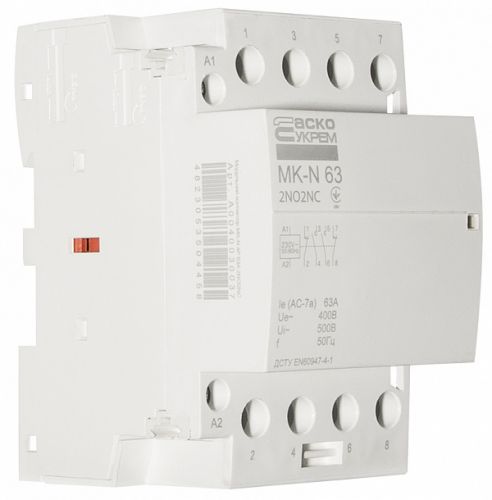 Модульный пускатель Аско MK-N 4P 63A 2NO2NC (A0040030037) - фото 3