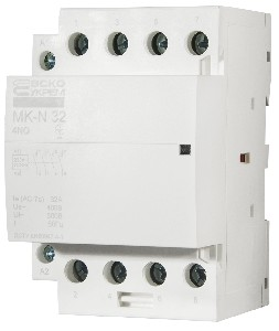 Модульный пускатель Аско MK-N 4P 32A 4NO (A0040030032) - фото 1