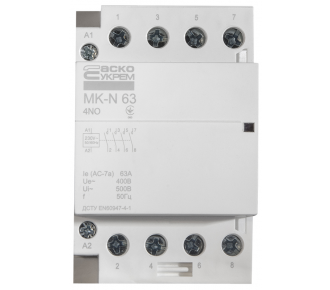 Модульний пускач Аско MK-N 4P 63A 4NO