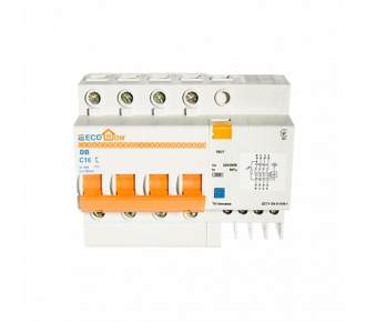 Дифференциальный выключатель Аско ДВ ECOНОМЕ 4p 25A/30мА (ECO030020003)