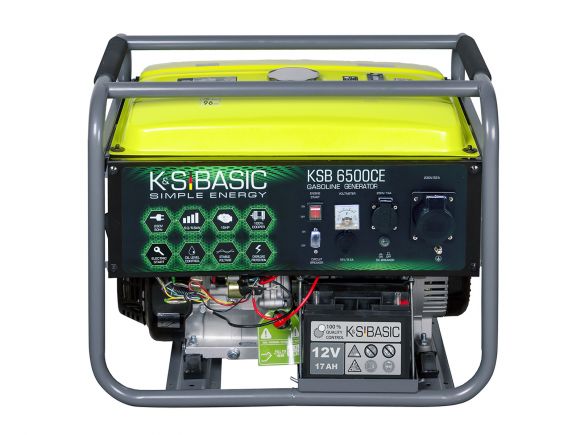 Генератор бензиновый Konner&amp;Sohnen BASIC KSB 6500 СЕ - фото 1