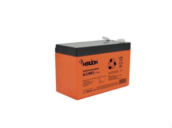 Аккумуляторная батарея MERLION GL1290F2 12 V 9Ah (3248) - фото 1