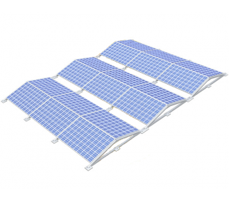 WindSpoiler OstWest20al Комплект креплений 20 ФЭМ на плоскую крышу