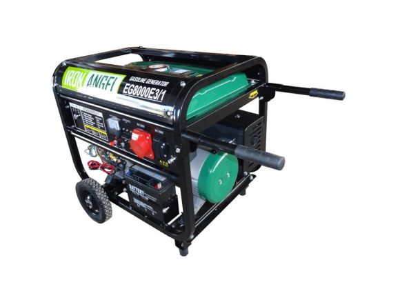Генератор бензиновый IRON ANGEL EG 8000 E3/1 - фото 1