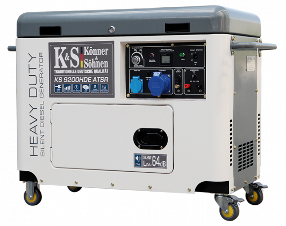 Генератор дизельный Konner&amp;Sohnen KS 9200HDE ATSR - фото 4